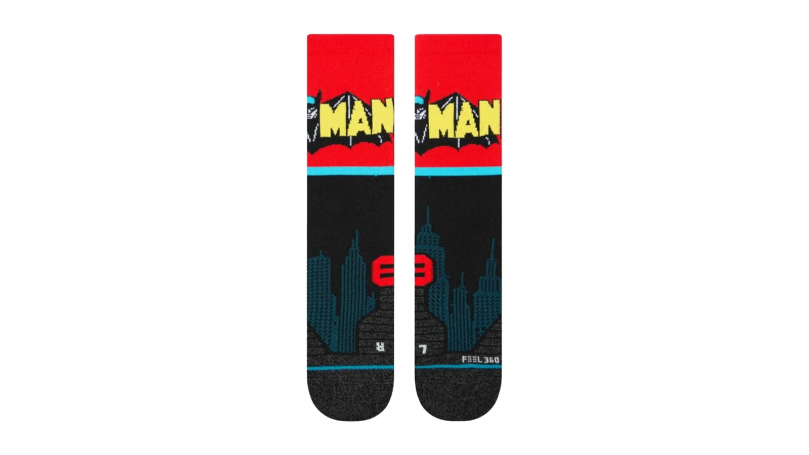 Stance Socks - Batman Comic Performance Crew Socks - Image 2