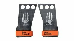 Bear Komplex 3 Hole Hand Grips - Carbon Fiber