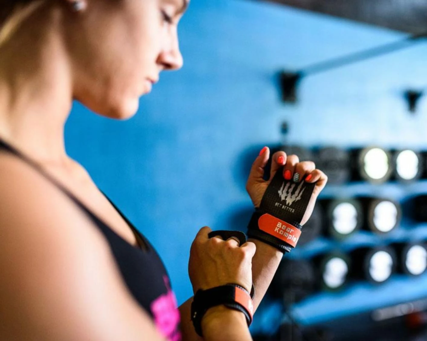 Bear Komplex 2 Hole Hand Grips - Carbon Fiber - Image 2