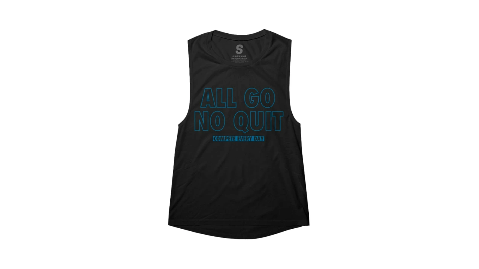 Compete Every Day All Go No Quit Women's Muscle Tank