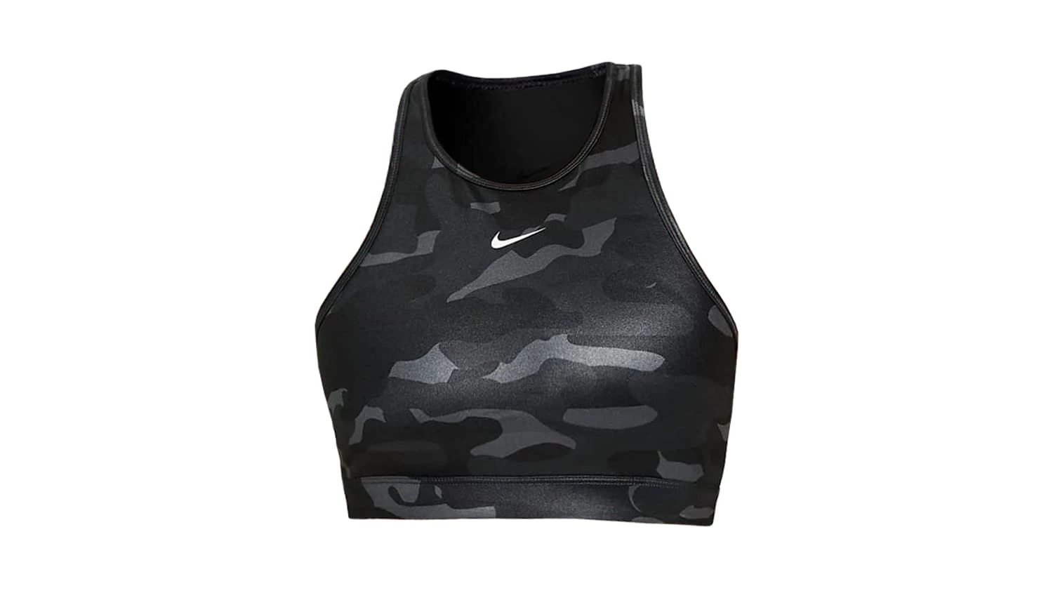 Nike Women's Dri-FIT High Neck Swoosh Sports Bra