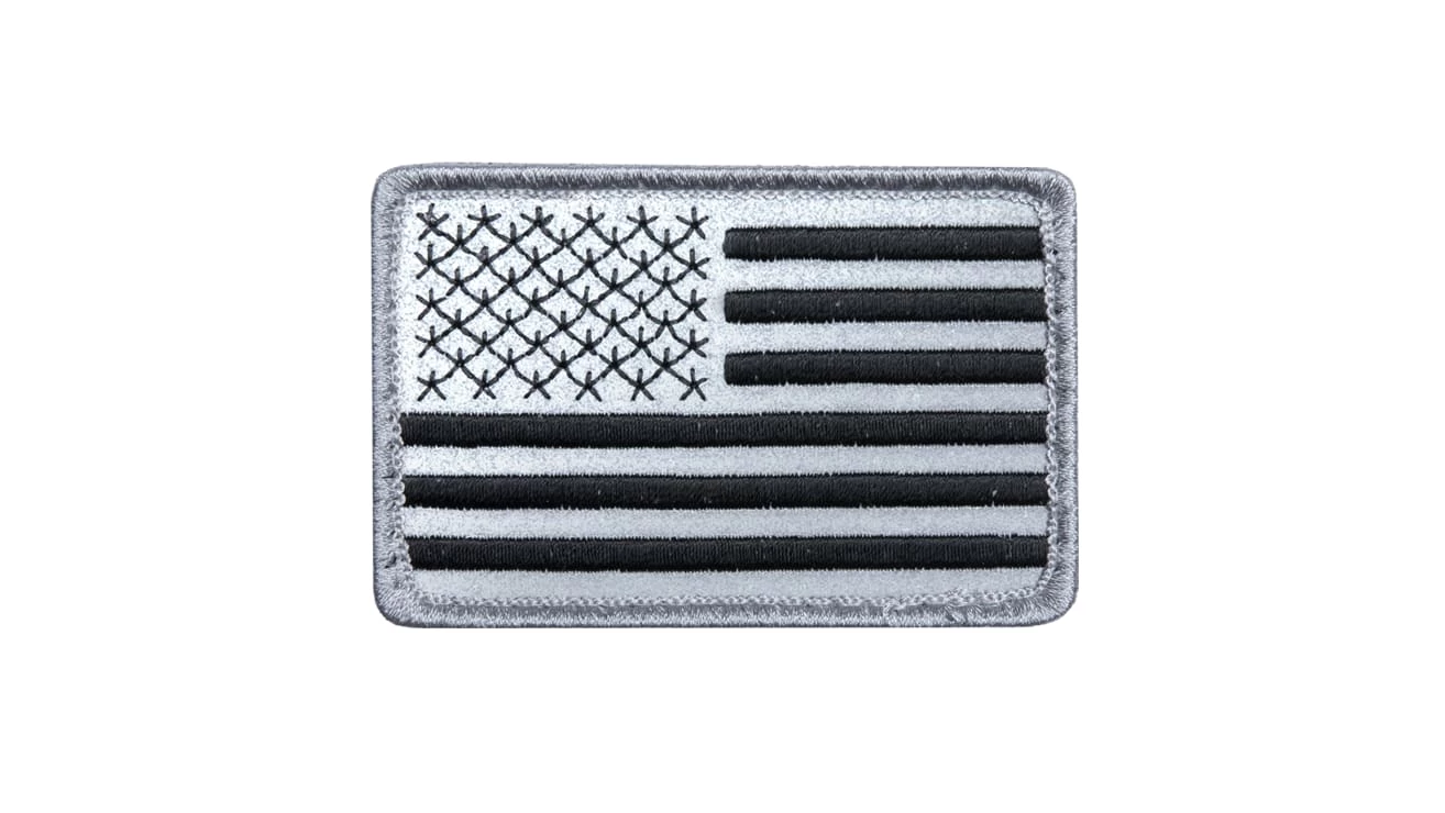 Rogue Fitness US Flag Reflective Patch