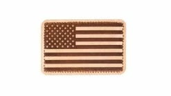 Rogue Fitness Leather US Flag Patch
