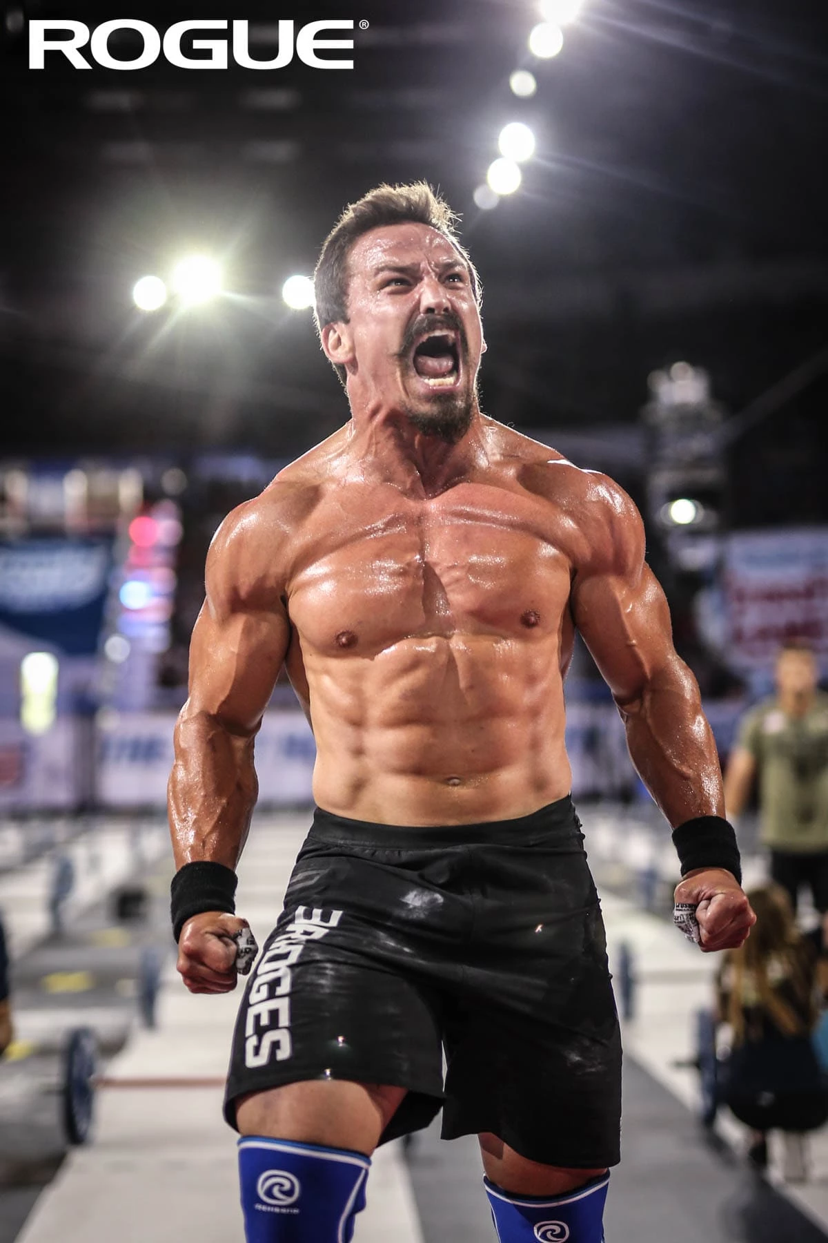 Rogue Fitness Josh Bridges Stache Women's Shirt - Image 3