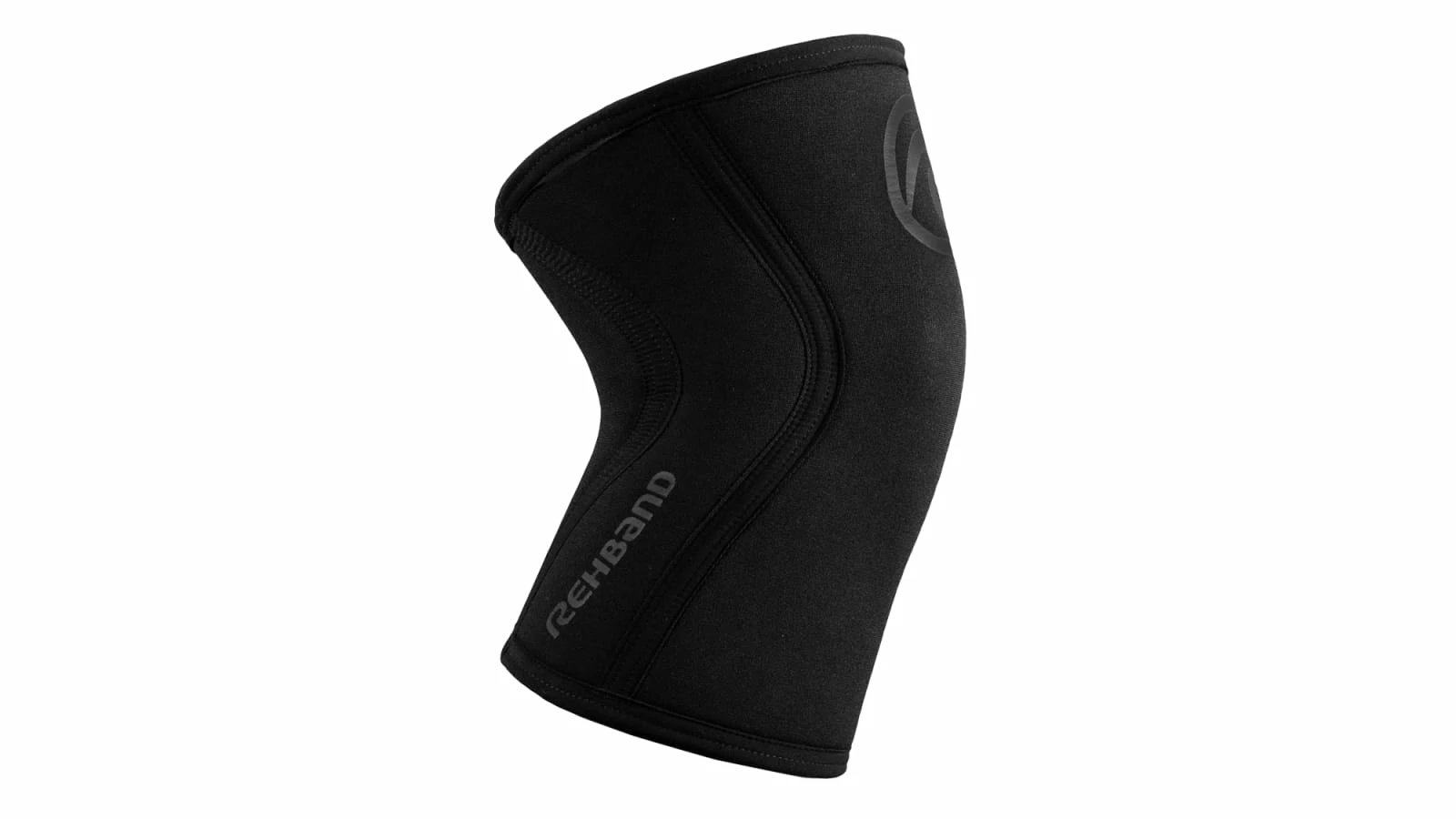 Rehband RX 5mm Knee Sleeve - Carbon Black - Image 2