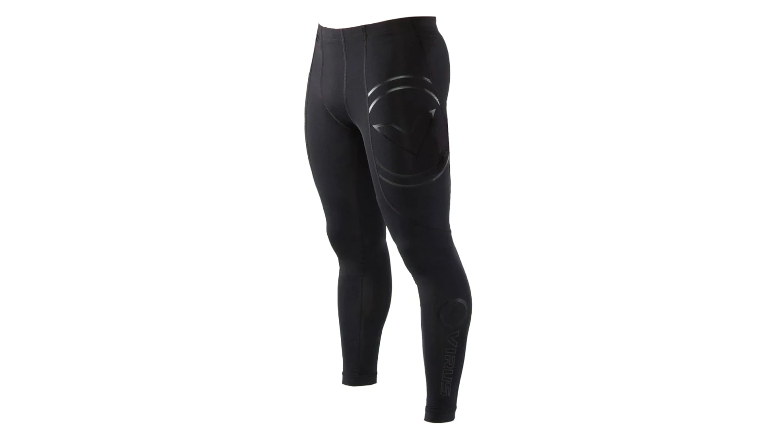 VIRUS Men's Compression Pants - Black/Black