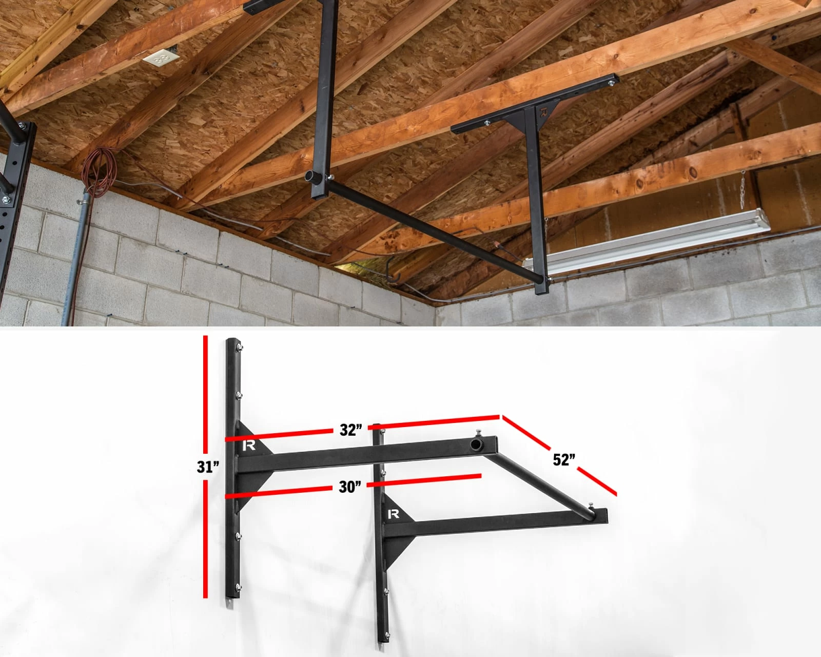 Rogue Fitness Rogue P-6V Garage Pull-up System - Image 3